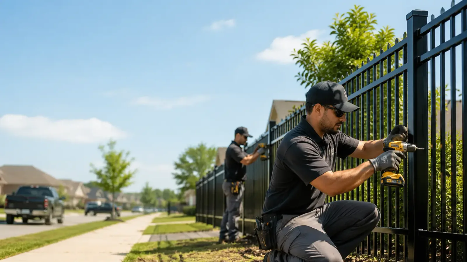 Metal Fence Installation in Fort Campbell, KY